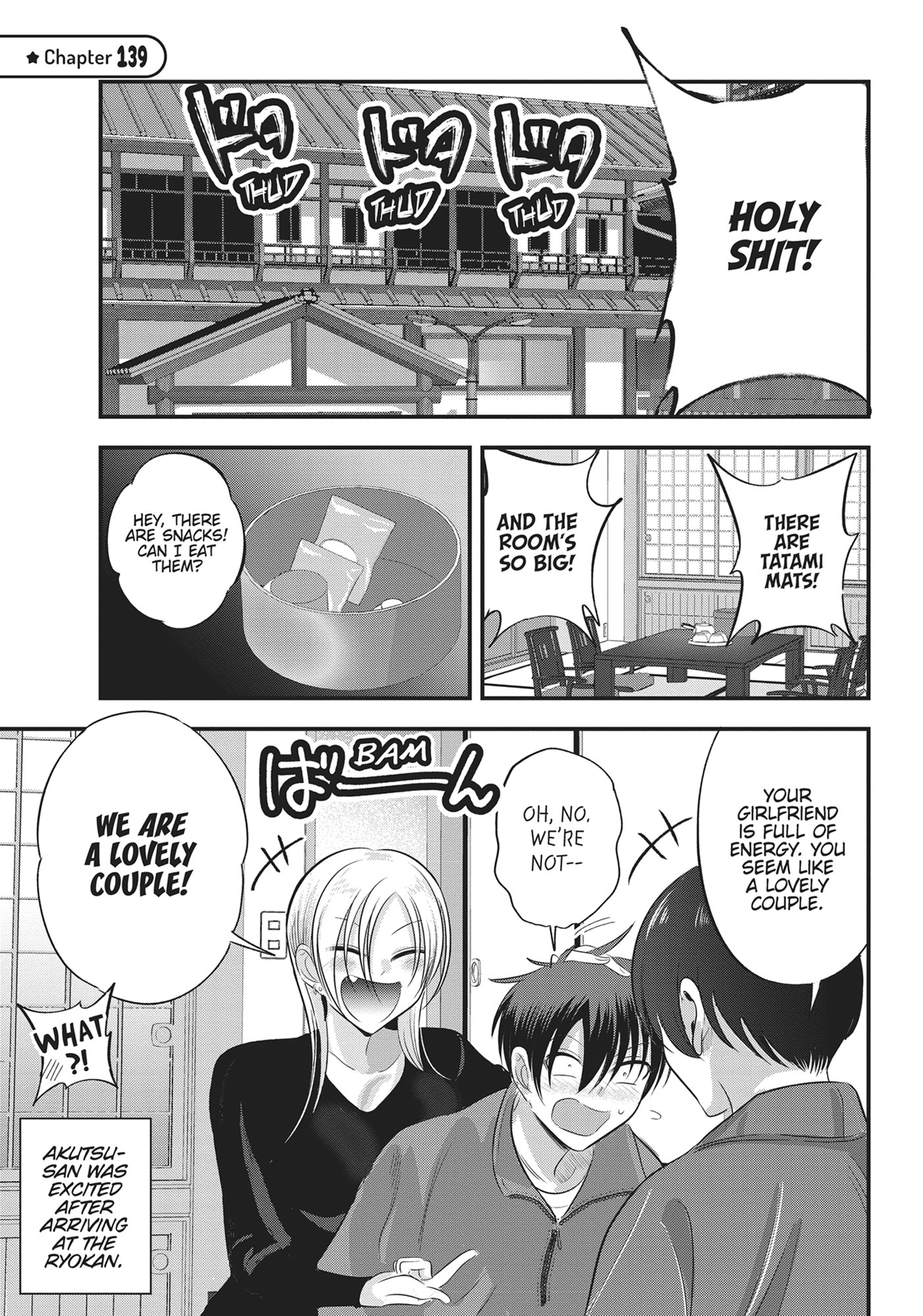 Please go home! Akutsu-san, Chapter 139 image 1